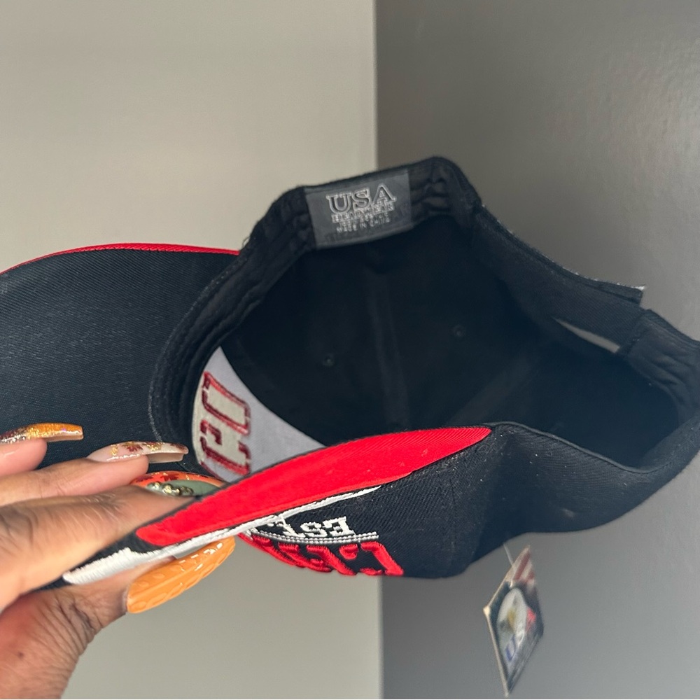 Chicago Black and Red Cap SAME DAY SHIP 💨🛫📦🤗 - Picture 9 of 9